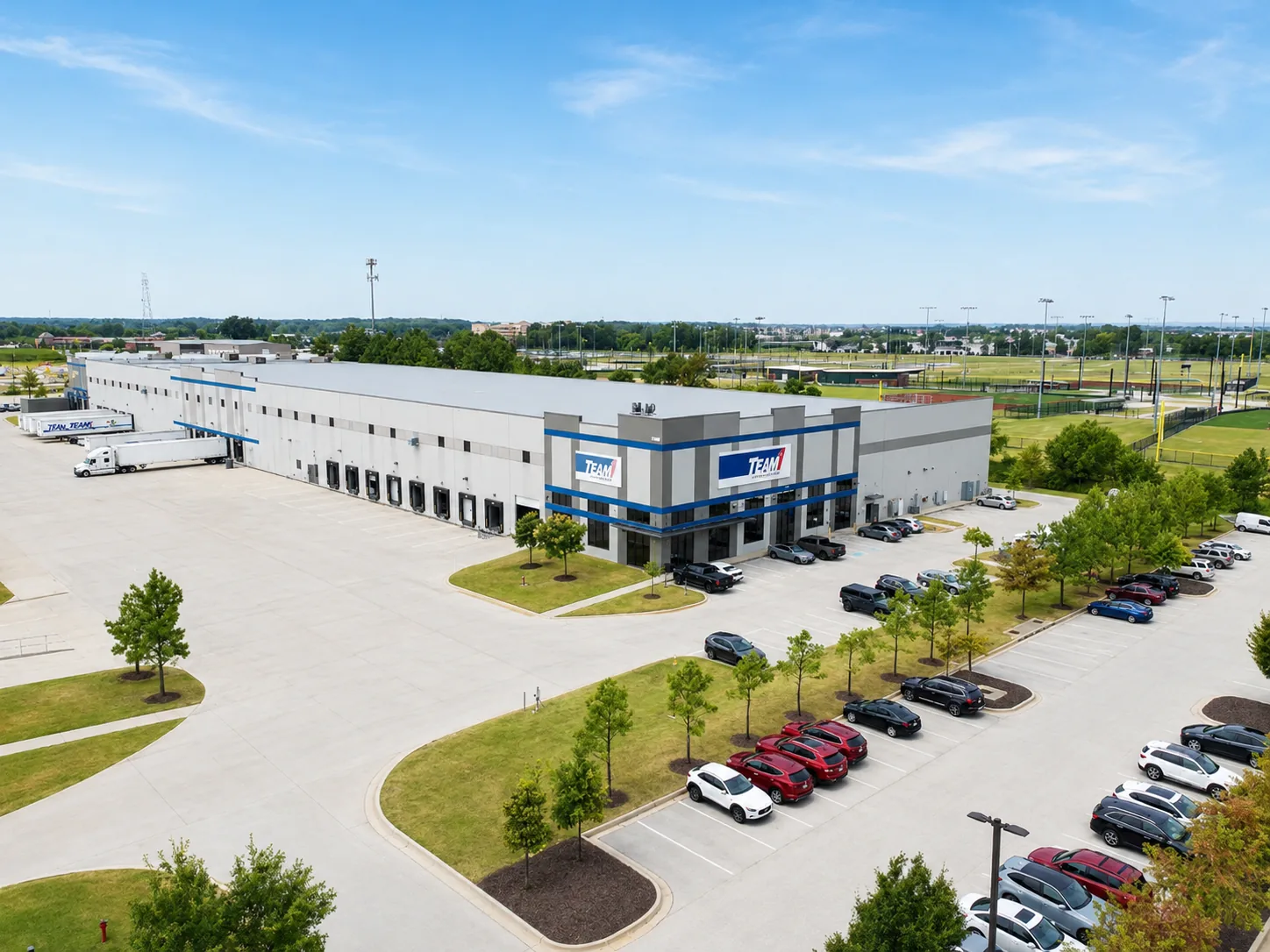 Team 1 warehouse in Bentonville